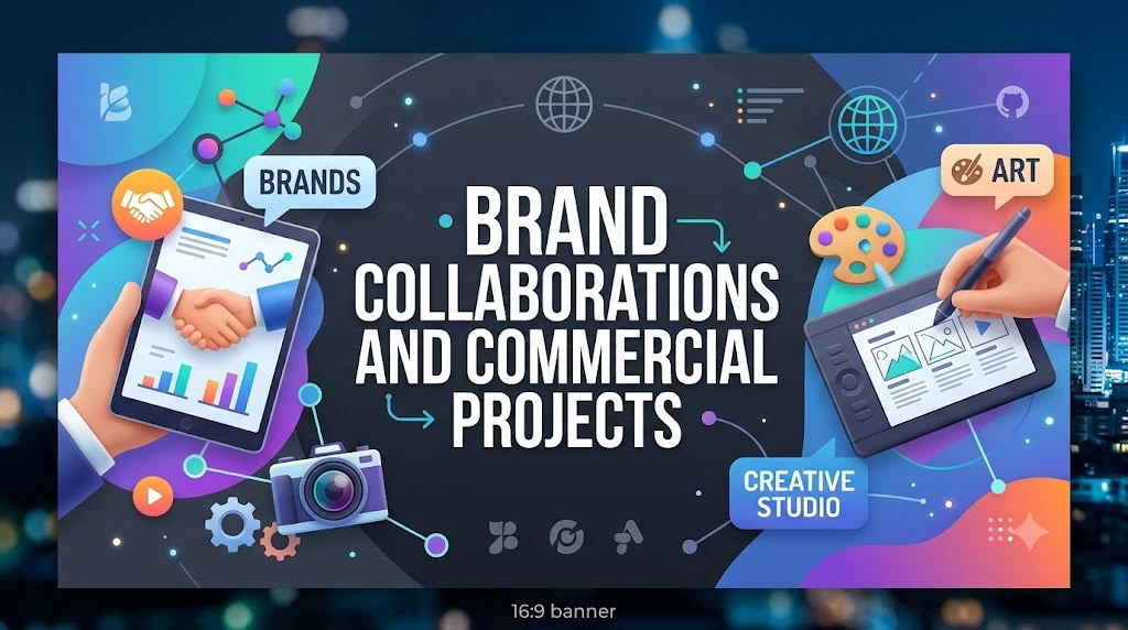 Brand Collaborations and Commercial Projects