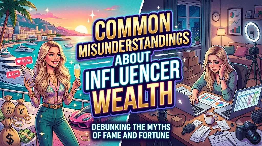 Common Misunderstandings About Influencer Wealth