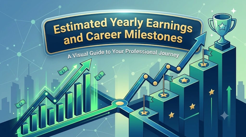 Estimated Yearly Earnings and Career Milestones