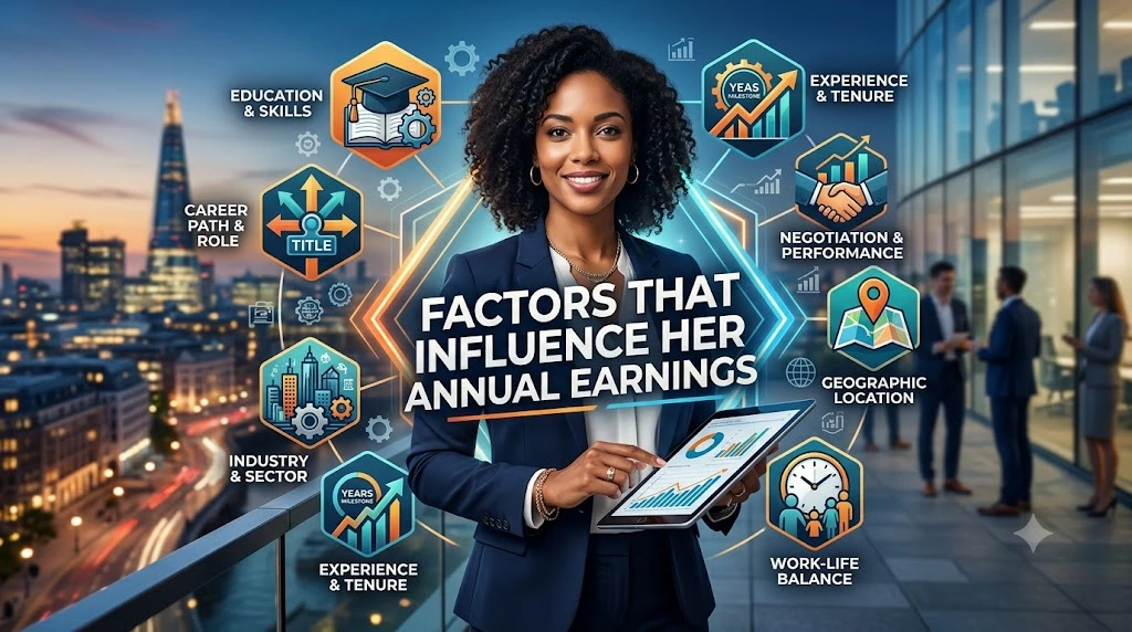 Factors That Influence Her Annual Earnings