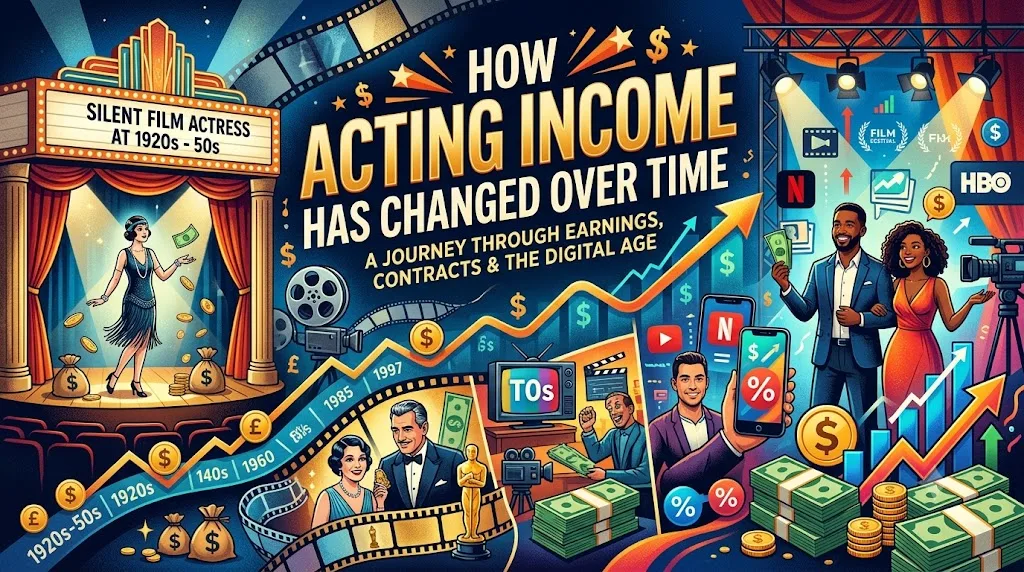 How Acting Income Has Changed Over Time