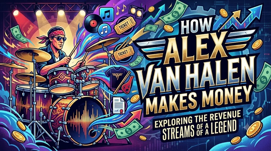 How Alex Van Halen Makes Money