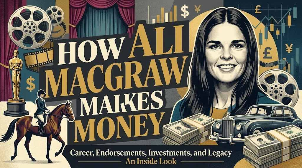 How Ali MacGraw Makes Money