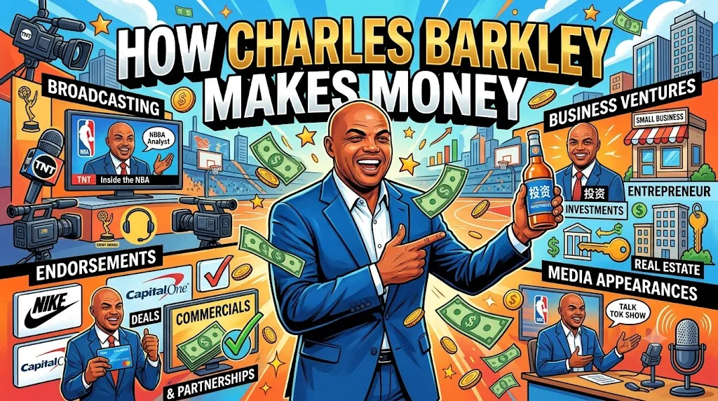 How Charles Barkley Makes Money