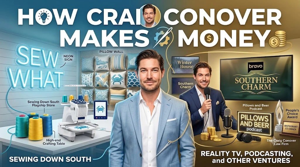 How Craig Conover Makes Money