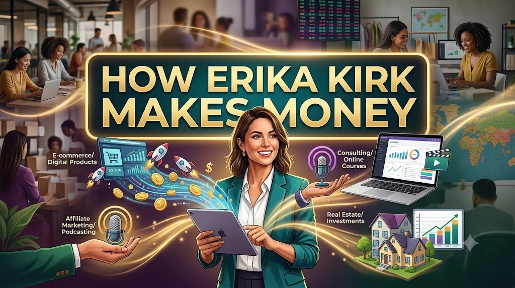 How Erika Kirk Makes Money