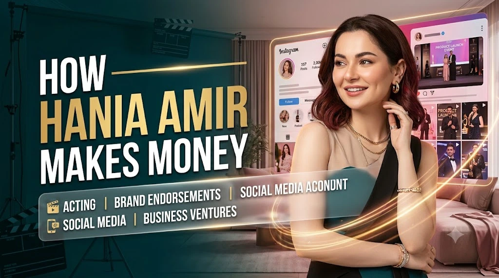 How Hania Amir Makes Money