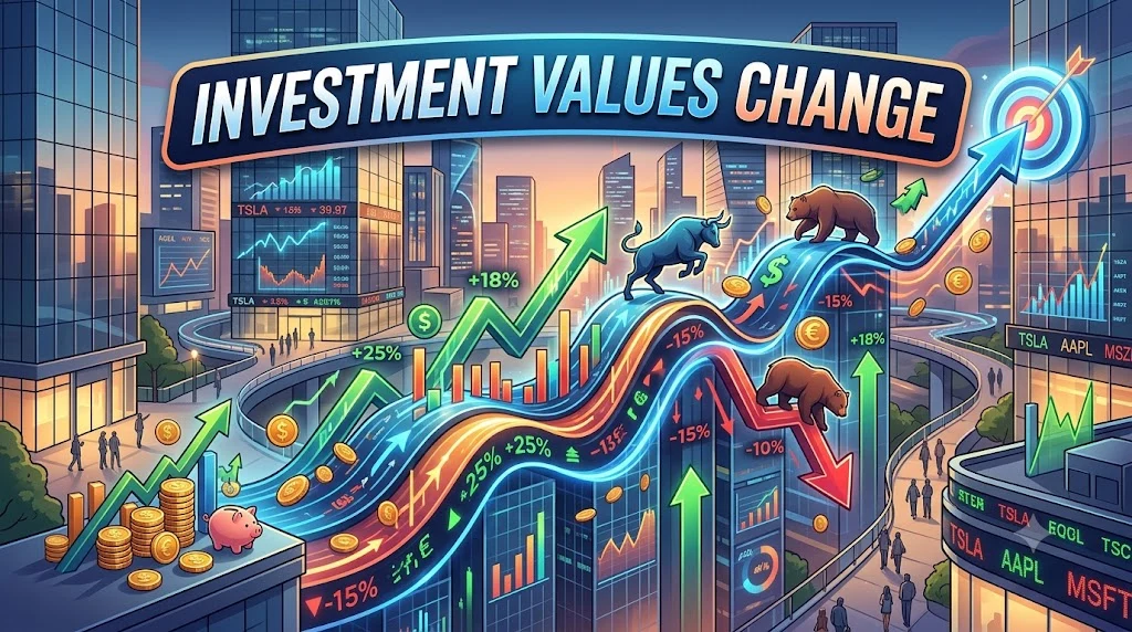 Investment Values Change
