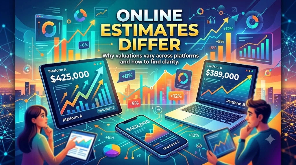 Online Estimates Differ