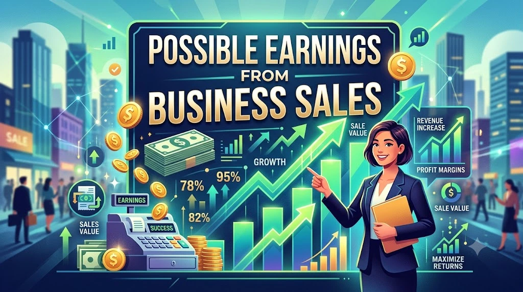 Possible Earnings From Business Sales