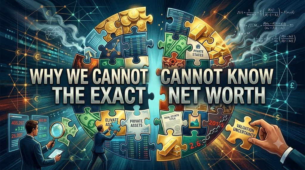 Why We Cannot Know the Exact Net Worth