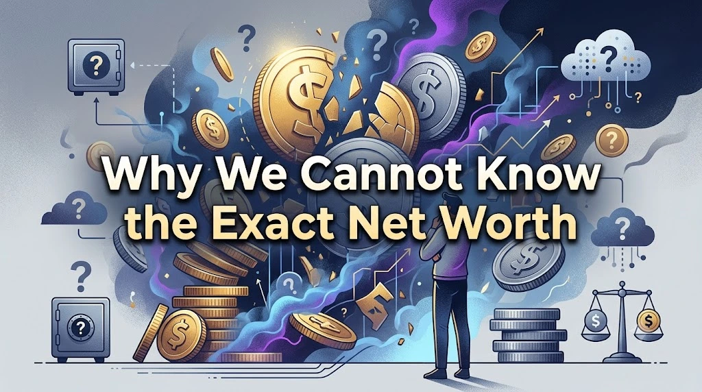 Why We Cannot Know the Exact Net Worth