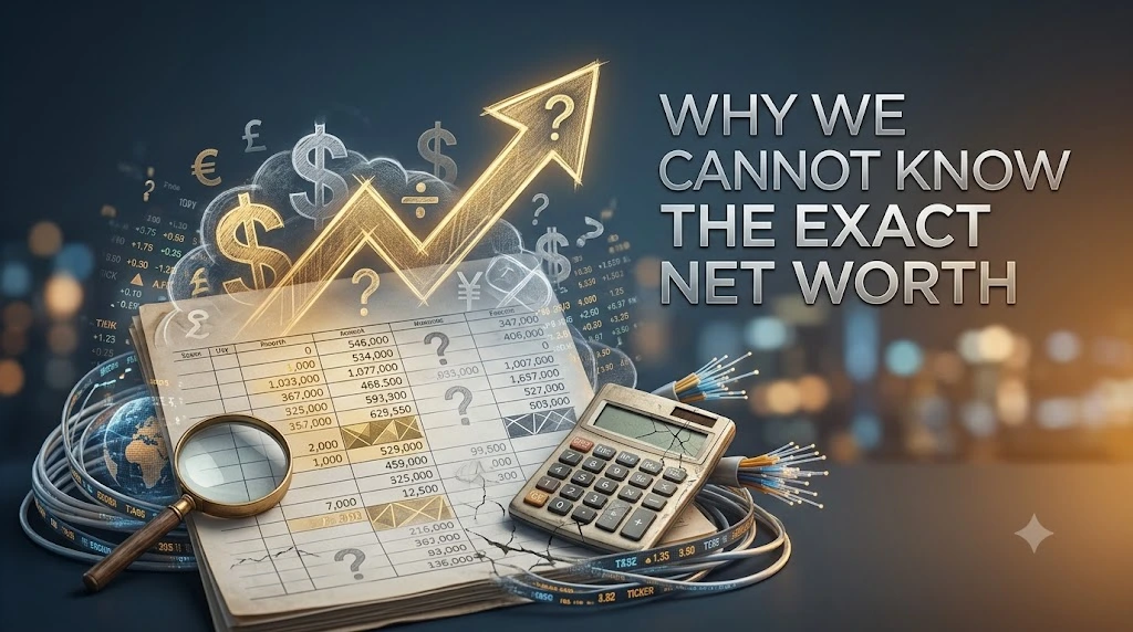 Why We Cannot Know the Exact Net Worth