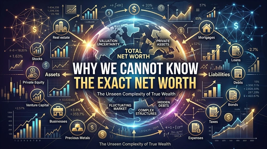 Why We Cannot Know the Exact Net Worth