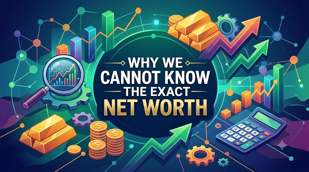Why We Cannot Know the Exact Net Worth