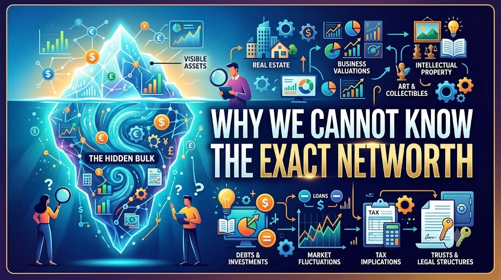 Why We Cannot Know the Exact Net Worth