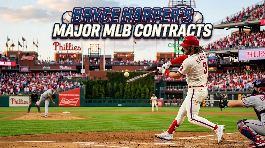 Bryce Harper’s Major MLB Contracts