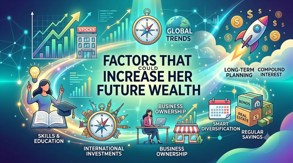 Factors That Could Increase Her Future Wealth