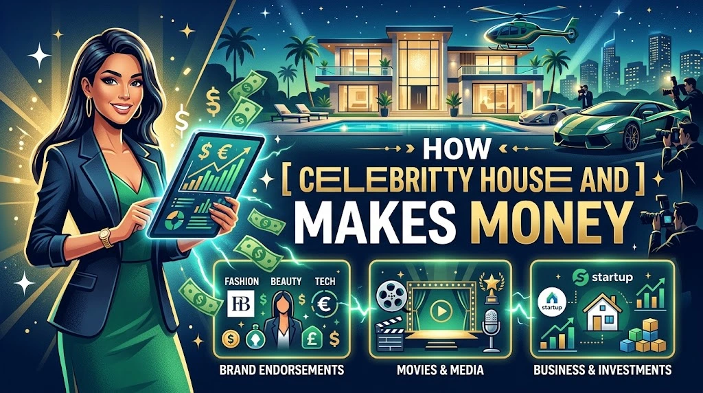 How [celebrity house and ] Makes Money