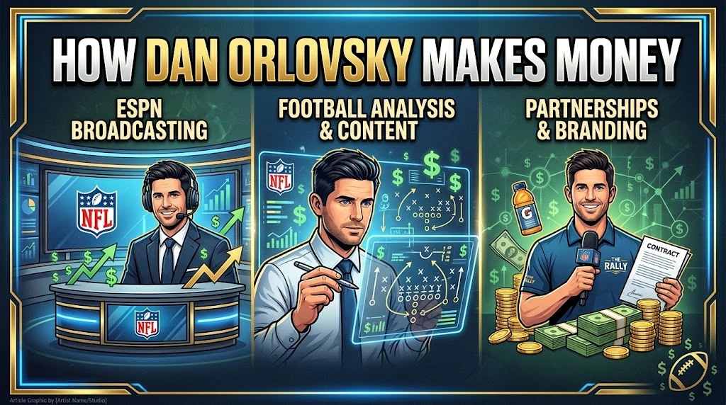 How Dan Orlovsky Makes Money