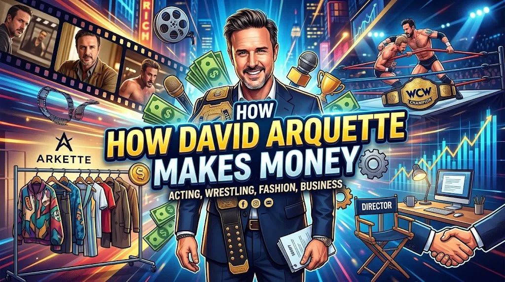 How David Arquette Makes Money