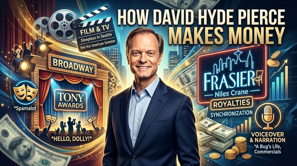 How David Hyde Pierce Makes Money
