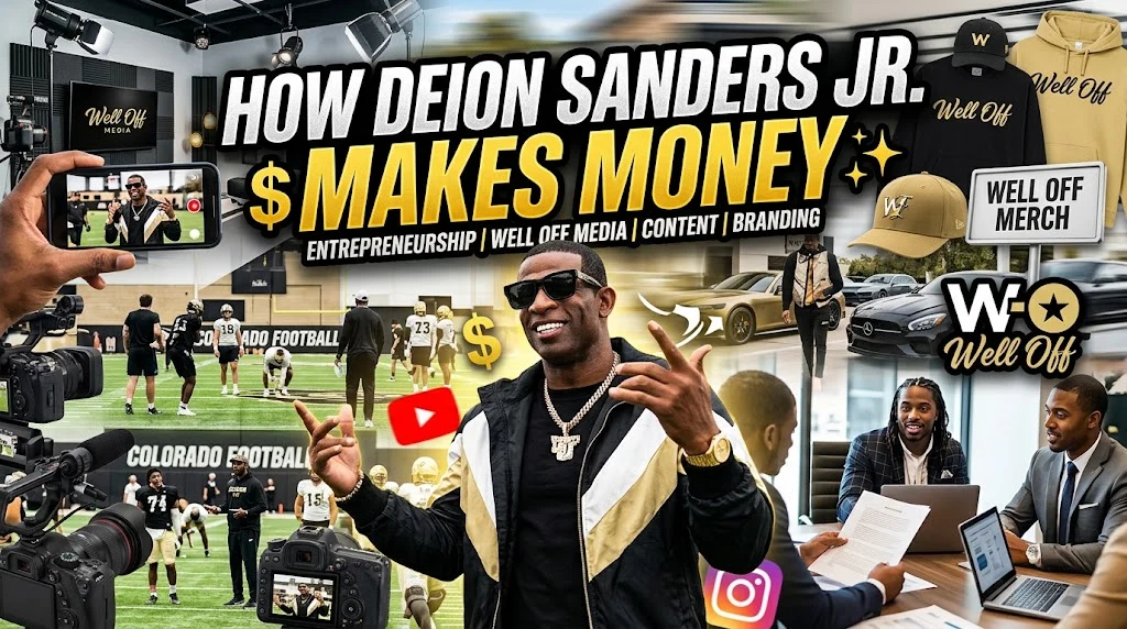 How Deion Sanders Jr. Makes Money