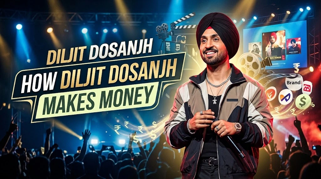 How Diljit Dosanjh Makes Money