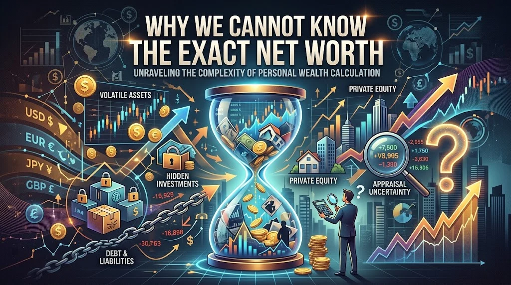 Why We Cannot Know the Exact Net Worth