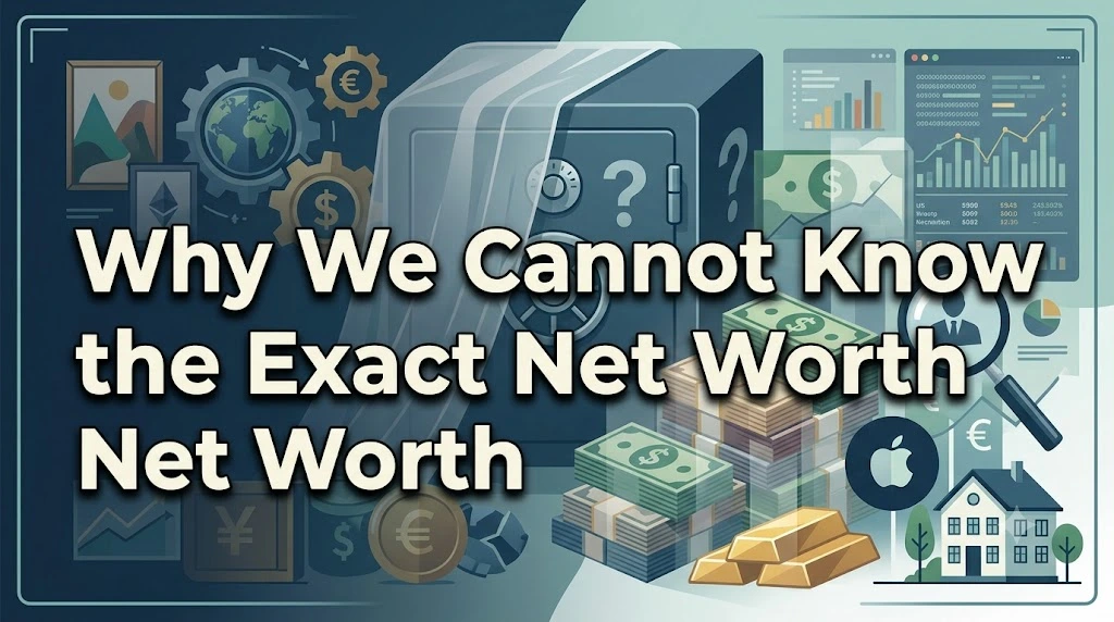 Why We Cannot Know the Exact Net Worth