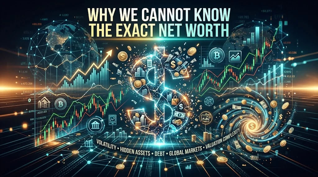 Why We Cannot Know the Exact Net Worth
