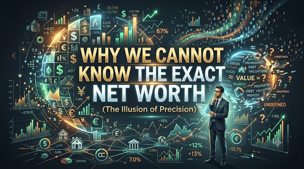 Why We Cannot Know the Exact Net Worth