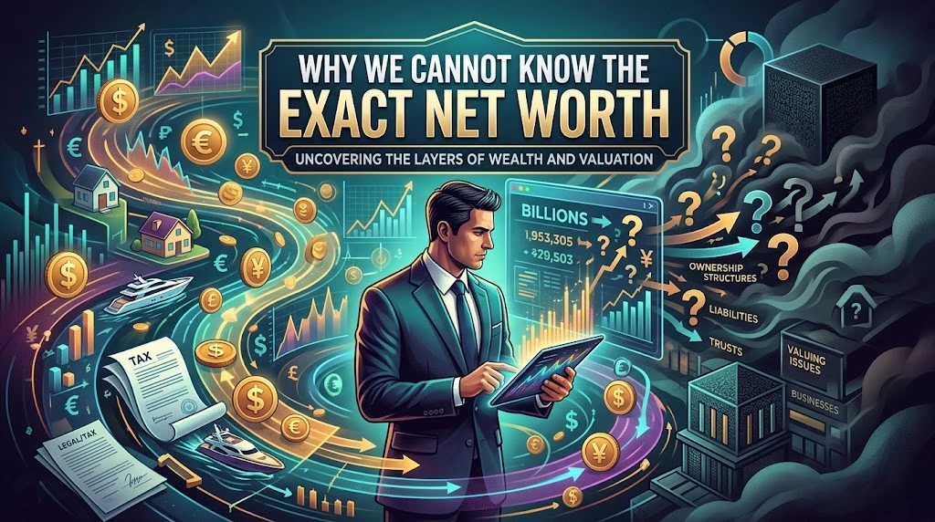 Why We Cannot Know the Exact Net Worth