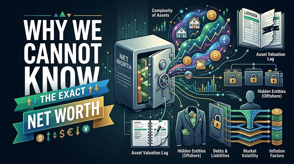 Why We Cannot Know the Exact Net Worth