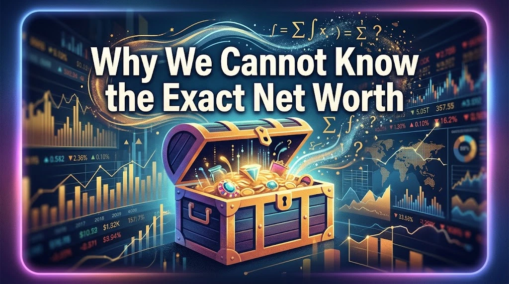 Why We Cannot Know the Exact Net Worth