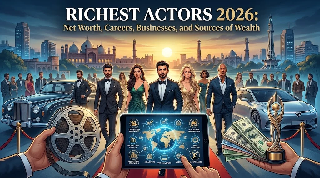 richest actors 2026: Net Worth, Careers, Businesses, and Sources of Wealth