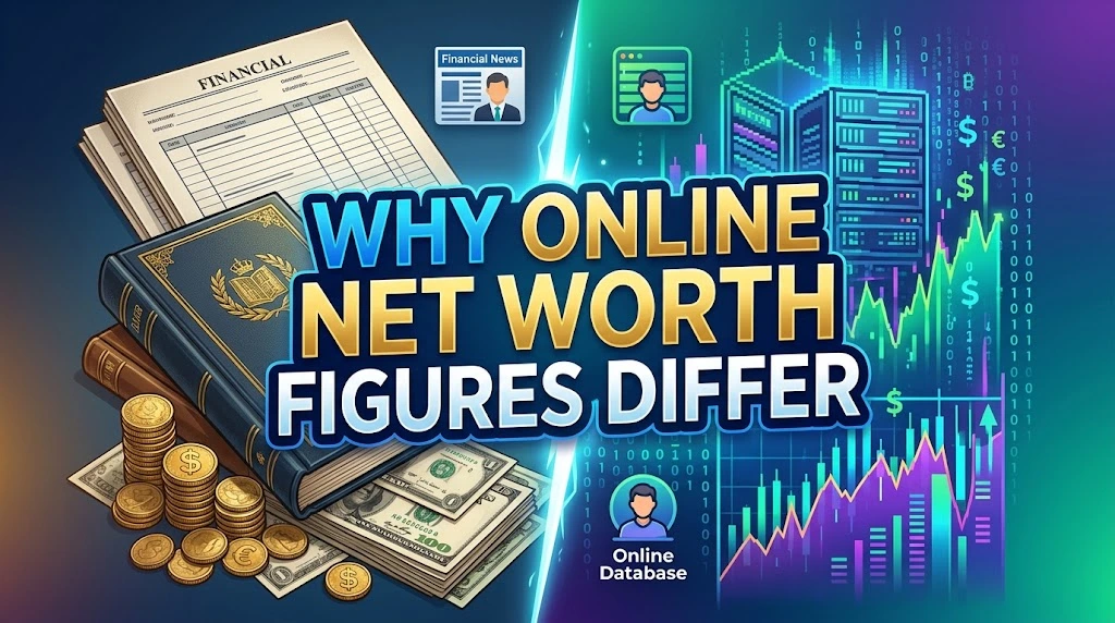 Why Online Net Worth Figures Differ