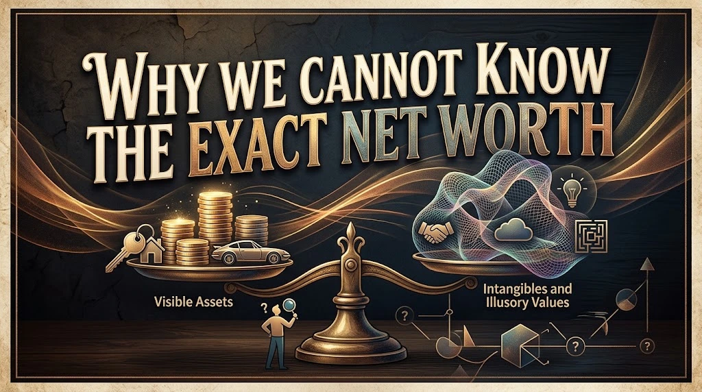 Why We Cannot Know the Exact Net Worth
